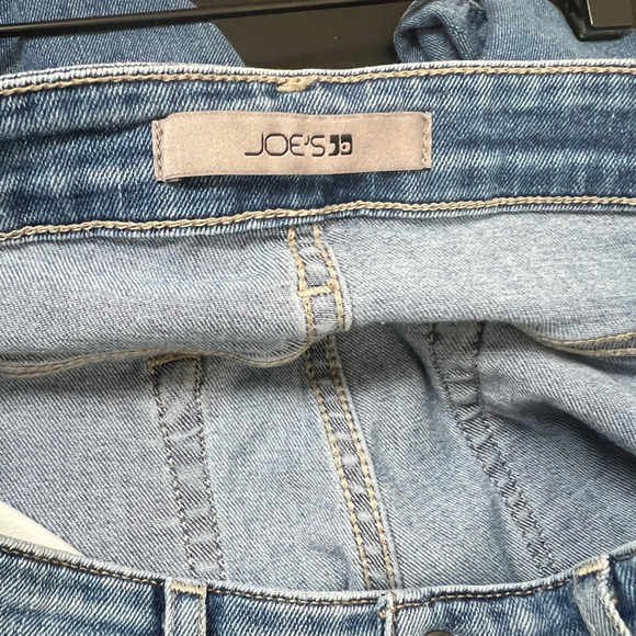 Joes Jeans Womens Skinny Ankle Stretch Medium Wash Mid Rise Raw Hem Zip Denim 27 - Picture 9 of 10